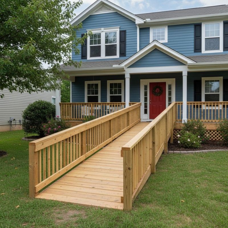 Handicap Ramp Construction in Kansas City, KS